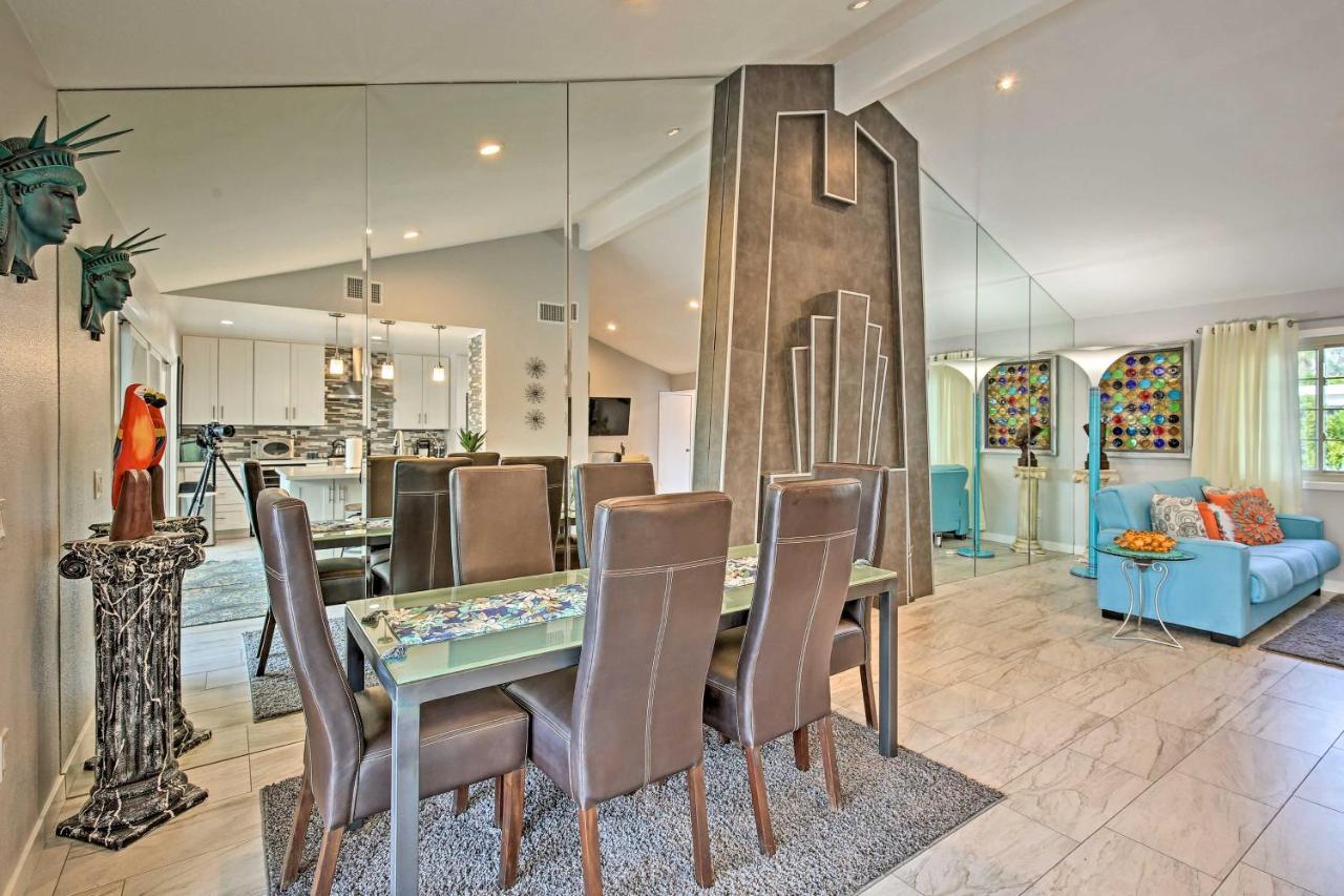 Pet-Friendly Palm Springs Escape With Heated Pool! Villa ภายนอก รูปภาพ