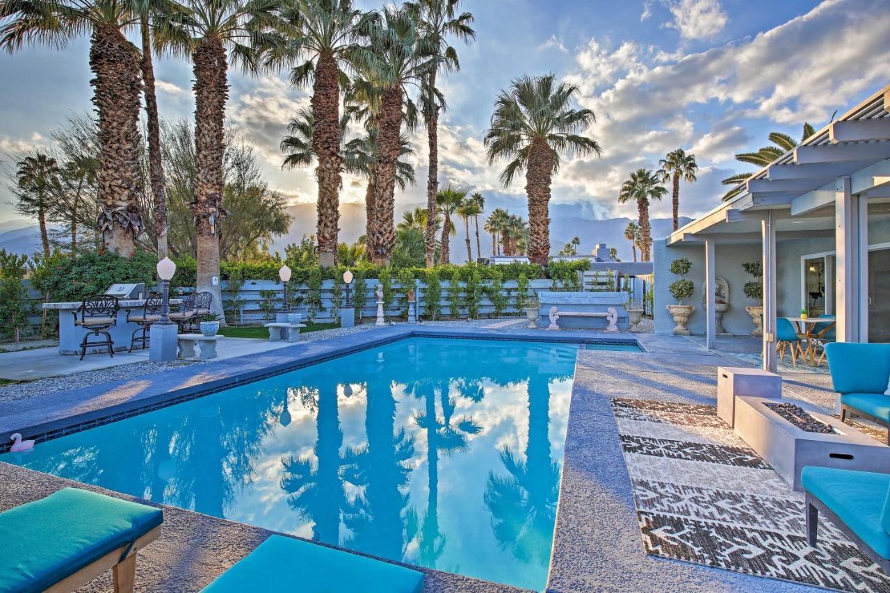 Pet-Friendly Palm Springs Escape With Heated Pool! Villa ภายนอก รูปภาพ