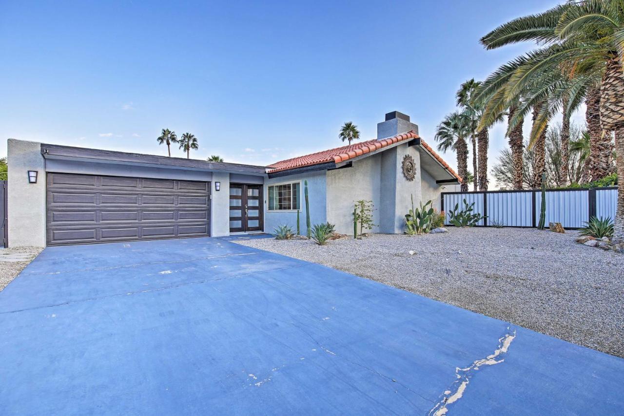 Pet-Friendly Palm Springs Escape With Heated Pool! Villa ภายนอก รูปภาพ