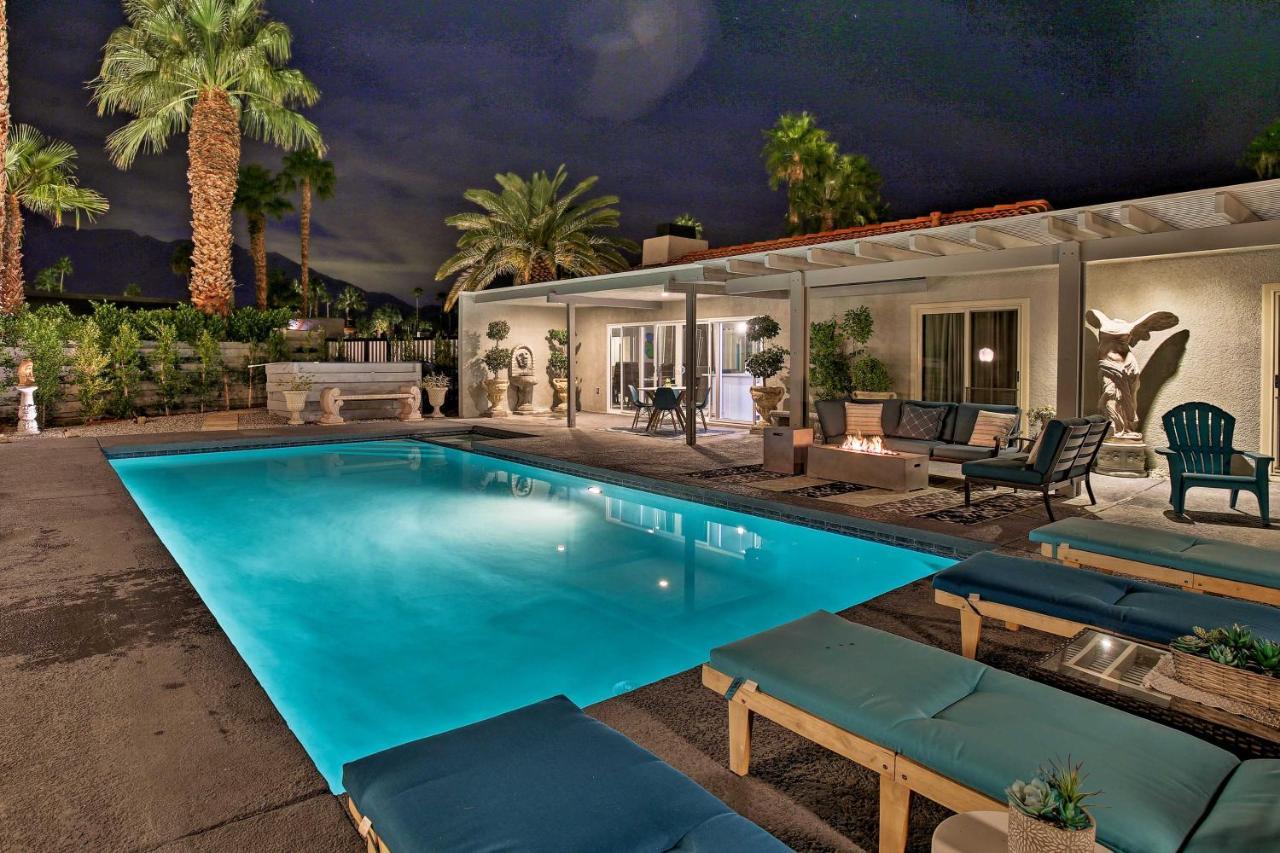 Pet-Friendly Palm Springs Escape With Heated Pool! Villa ภายนอก รูปภาพ