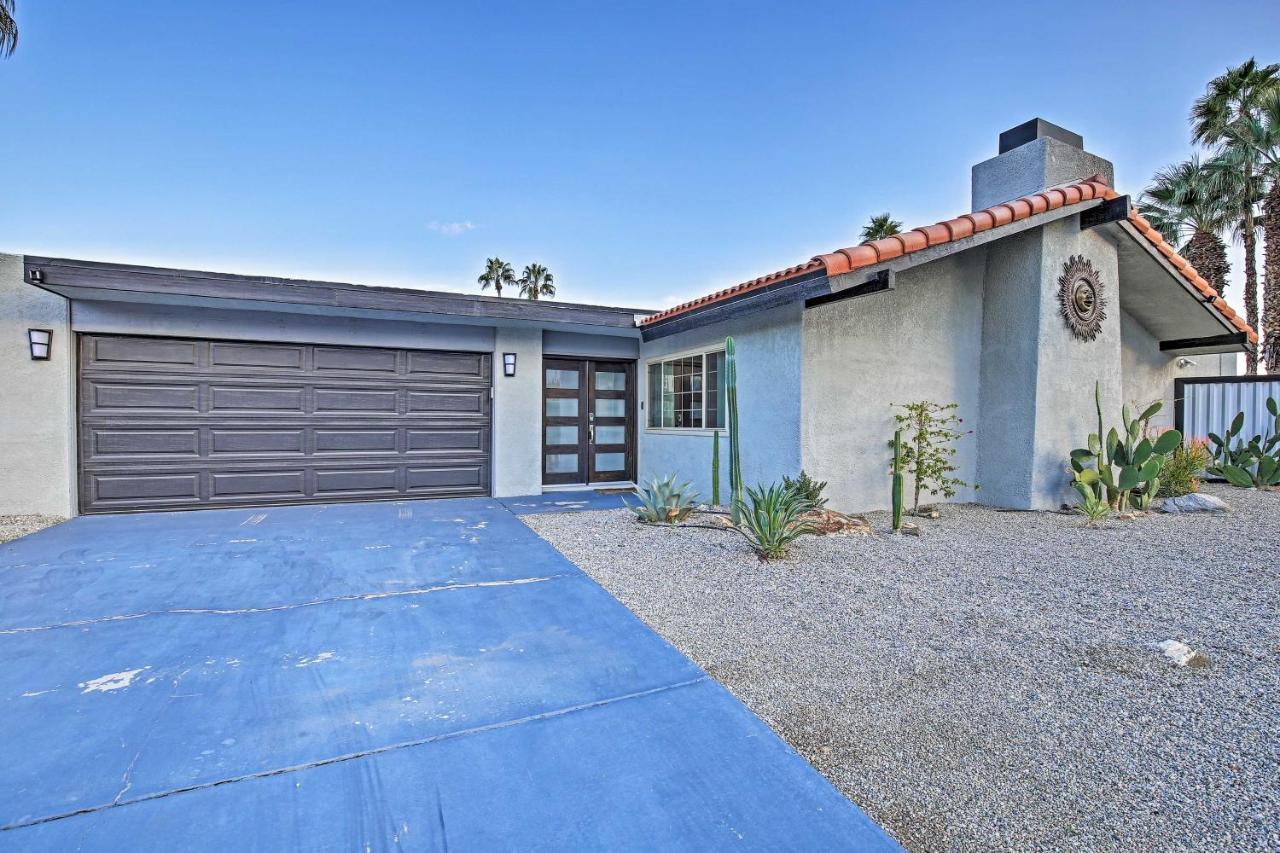 Pet-Friendly Palm Springs Escape With Heated Pool! Villa ภายนอก รูปภาพ