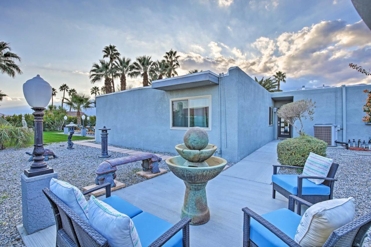 Pet-Friendly Palm Springs Escape With Heated Pool! Villa ภายนอก รูปภาพ