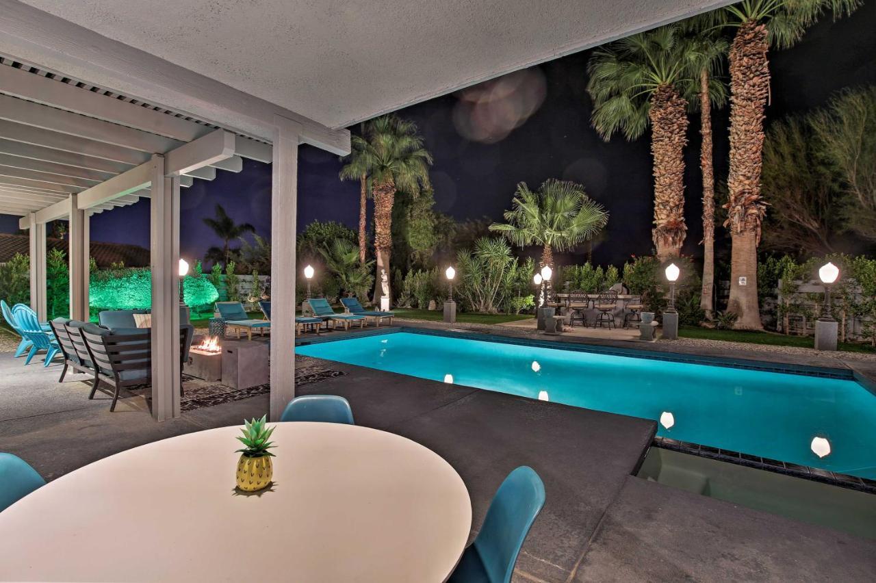Pet-Friendly Palm Springs Escape With Heated Pool! Villa ภายนอก รูปภาพ