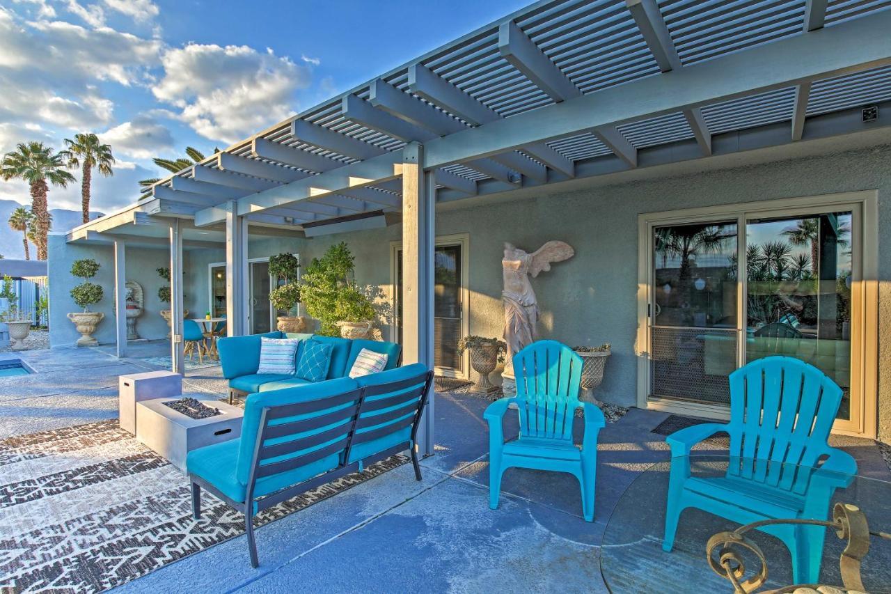 Pet-Friendly Palm Springs Escape With Heated Pool! Villa ภายนอก รูปภาพ